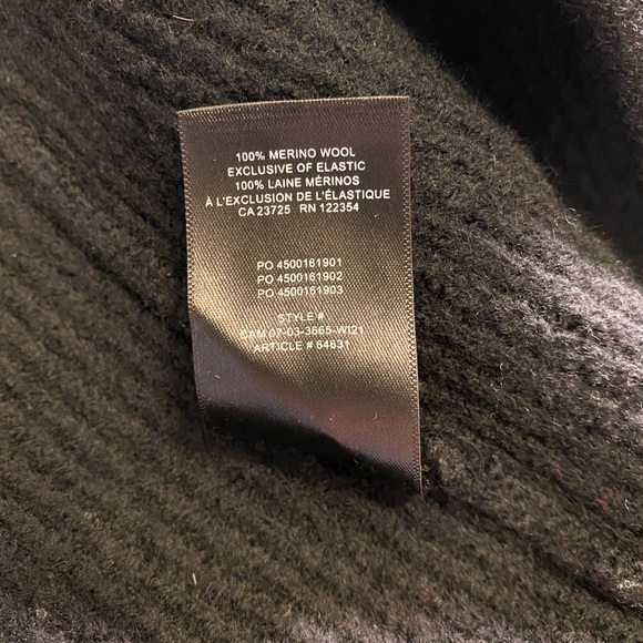 Wilfred Free Black 100% Wool Cardigan - Picture 6 of 6